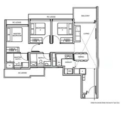 Hillock Green (D26), Apartment #615523781